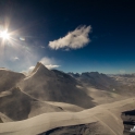 Widok na dolinÄ Zermatt (Matternhorn, Breithorn, itd)