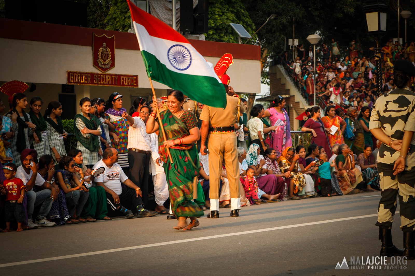 PrzebieÅ¼ki z flagÄ Indii