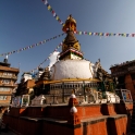 A teraz zwiedzanie - spacer po Kathmandu...