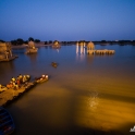 A tu Jaisalmer - jezioro Gadi Sagar.